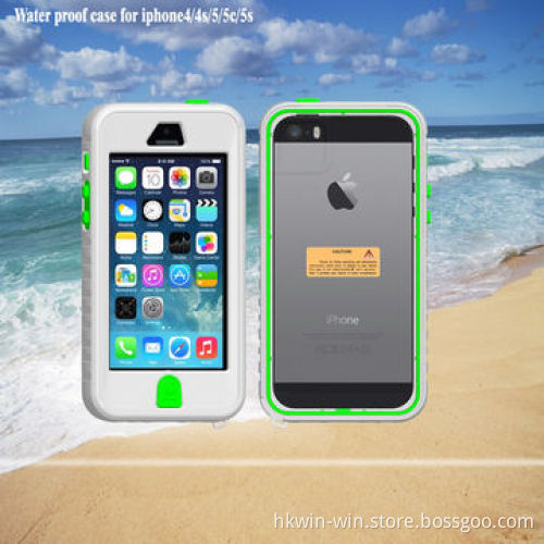 Waterproof Case with Bike Mount, for iPhone 5/5S, Compatible with 5C